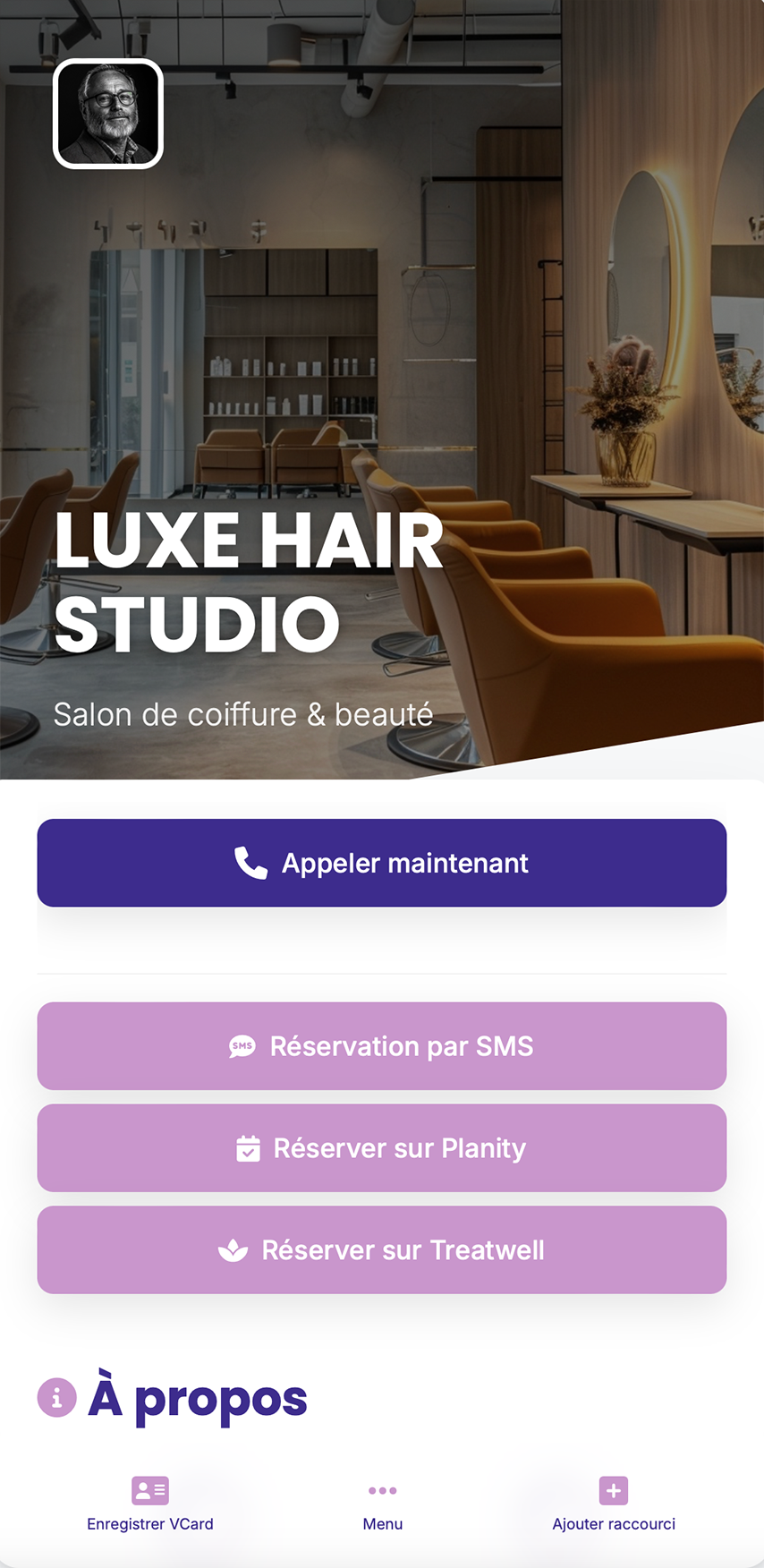 Salon de Coiffure Premium