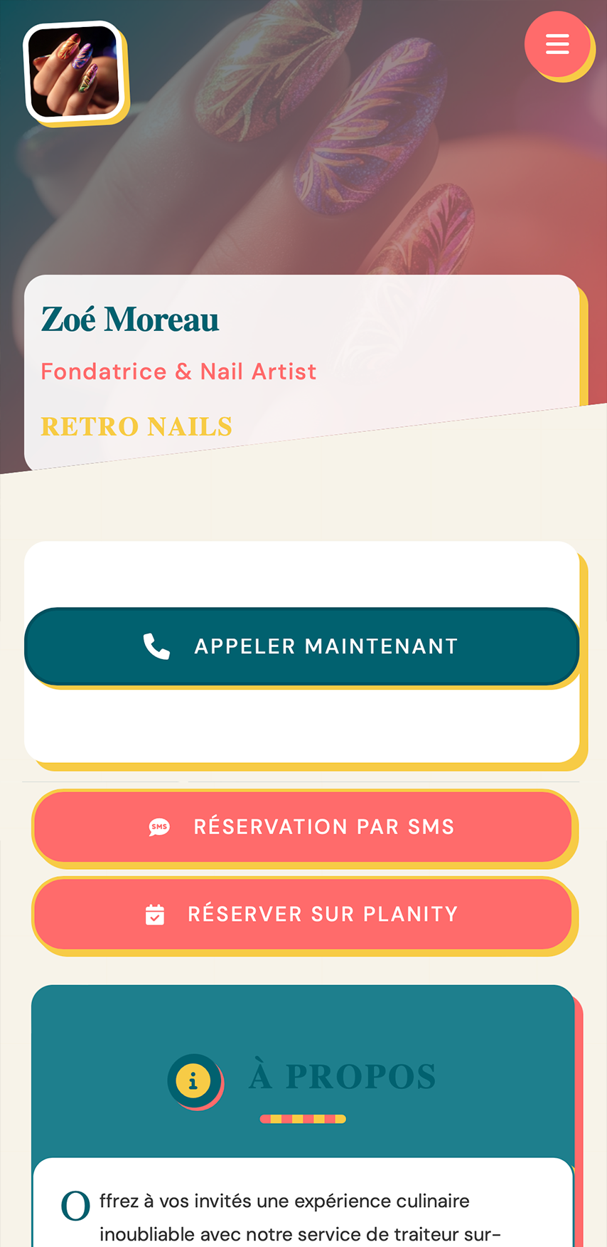 Salon de Manucure Neo-Rétro