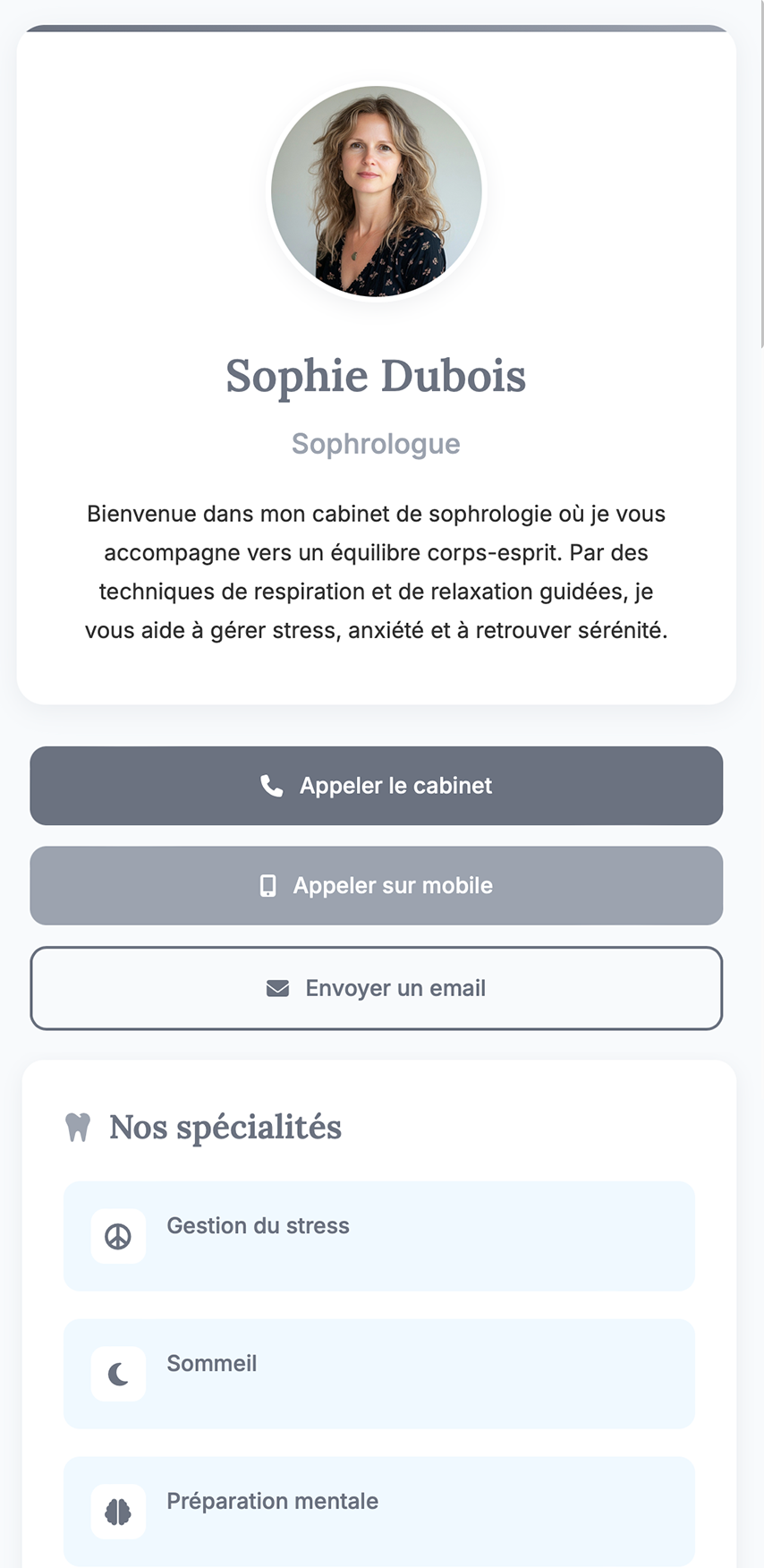 Sophrologue