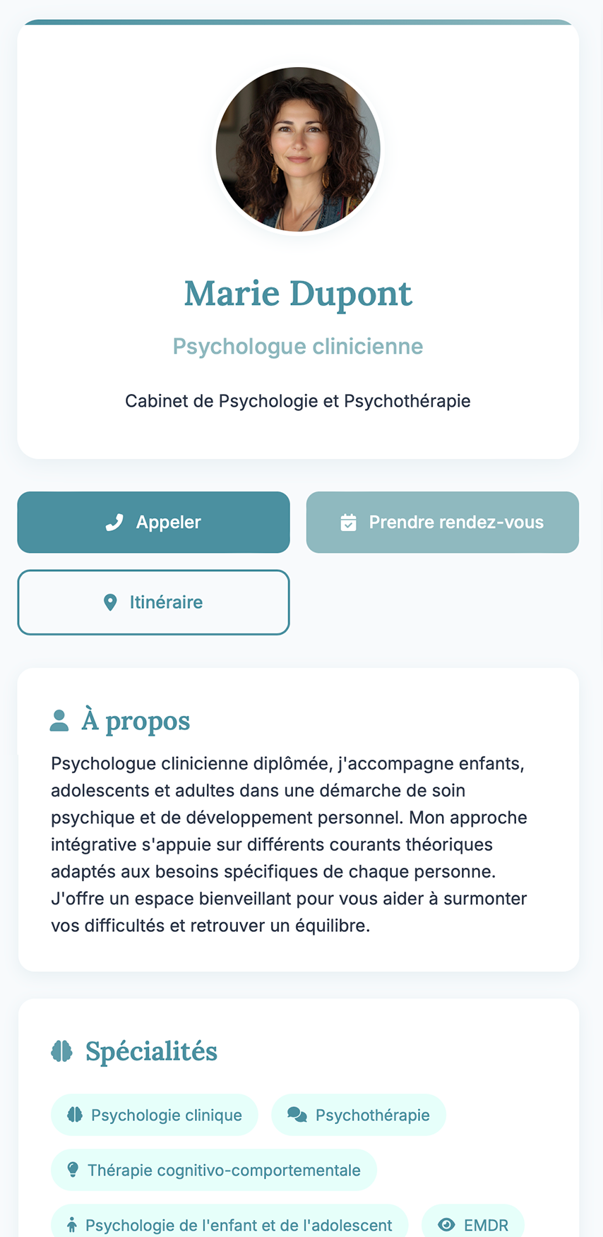 Psychologue