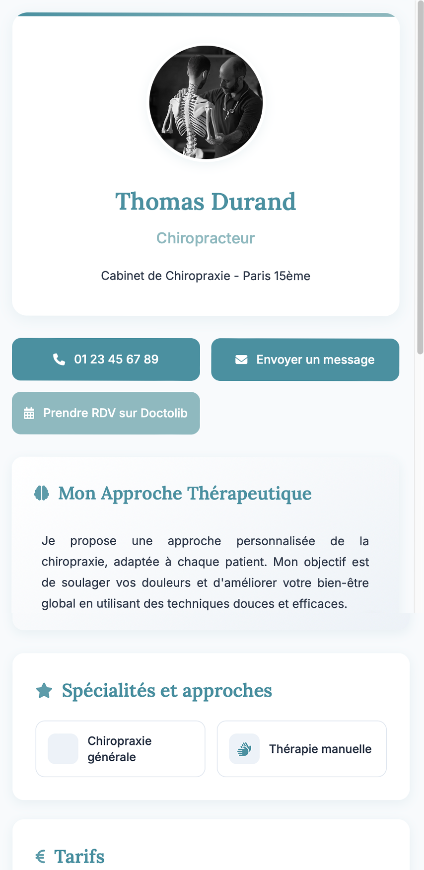 Chiropracteur