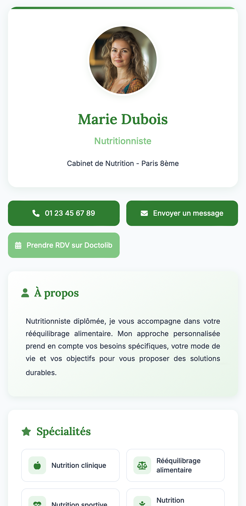 Nutritionniste